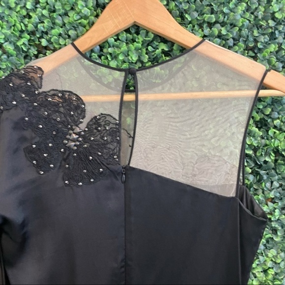 Yoana Baraschi One Shoulder Silk Dress - Picture 3 of 6